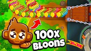 100x Bloons on Dark Castle (Help me)