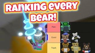 Ranking Every Bear in Bee Swarm Simulator!