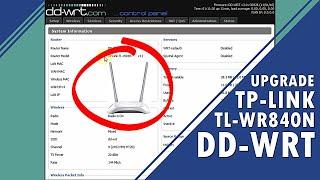 Cara Instal DD-WRT TP-Link TL-WR840N v2 | Upgrade Firmware (Bukan OpenWrt)