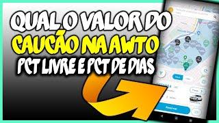 Como alugar um carro no aplicativo AWTO e qual o valor do caução.