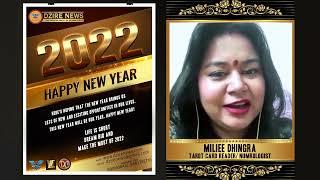 Miliee Dhingra  sparsh Dil Ka | Astrologer | Wishing Happy New Year |2022| Dzire News