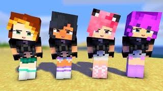 poi poi darling ohayo aphmau family friends wither kc, kim, macncheesep1z - minecraft #shorts