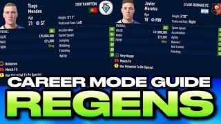 FIFA 22 CAREER MODE GUIDE : REGENS