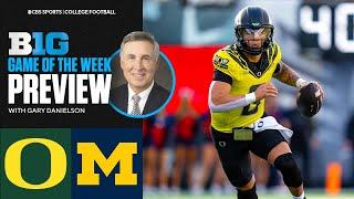 Gary Danielson previews No. 1 Oregon vs Michigan | Big Ten on CBS Week 10