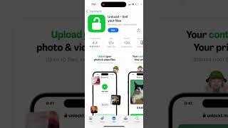 Unlockt app - sell your files - how to use?