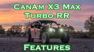 2022 CanAm Maverick X3 Max X DS Turbo RR Features