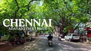 Chennai Posh Areas | Adyar Drive [4K]