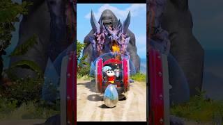 Gta 5 Shinchan Fun With Jurassic World  But Doreamon Not Happy  Gta5 #Shorts #gta5   #shinchan