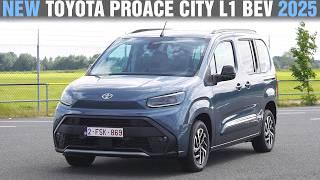 2025 New Toyota Proace City L1 BEV ( 136 hp ) Electric - Review!