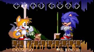 Timeout, Gameover but Tails and Lord X (FNF SMB FUNK MIX DX)