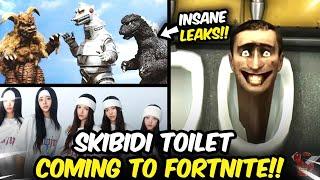 SKIBIDI TOILET Is COMING To Fortnite  Mecha GODZILLA Skin, New Jeans, LEAKS & MORE!!  FN News 