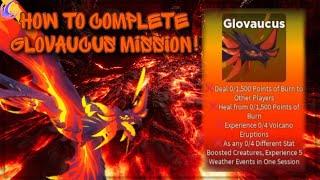 How to complete Glovaucus mission! LSS PT2! Creatures of Sonaria