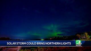 Solar storm could bring Northern Lights Thursday