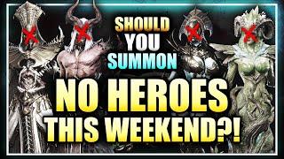 FIRST TIME IN AGES! No Heroes on Rate-Up - SHOULD YOU SUMMON on the 1+1? ⁂ Watcher of Realms