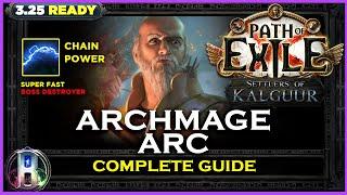 [PoE 3.25] ARCHMAGE ARC HIEROPHANT - PATH OF EXILE SETTLERS OF KALGUUR - POE BUILDS