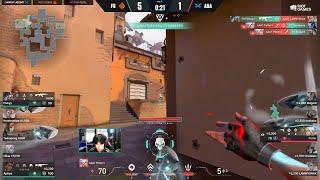 AAA Potter almost ACE clutch with Jett knives | AAA vs FS