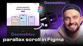 Parallax Scroll Effect - Figma Tutorial