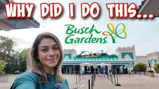 Busch Gardens Tampa 2025 | First Visit Ride Reactions & Mardi Gras!