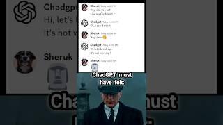 ChadGPT is insane                                                            #viralmeme #viralshort