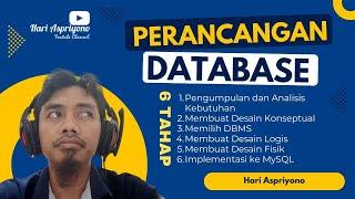 Enam (6) Tahapan Perancangan Database, Studi Kasus Database Perpustakaan, langsung Praktek di MySQL