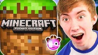 MINECRAFT: POCKET EDITION - Part 1 (iPhone Gameplay Video)