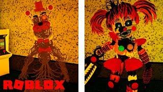 NEW MOLTEN FREDDY, SCRAP BABY, LEFTY ANIMATRONICS AND MORE in Roblox FNAF 6 Lefty's Pizzeria REMAKE