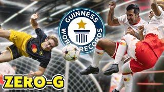 Zero-Gravity Football with Luis Figo - Guinness World Records