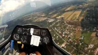 Acro on Puchacz Glider