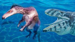 Lurdusaurus e a INDOMINUS REX! Mosassauros Voadores e Emboscada Mega | Beasts of Bermuda | (PT/BR)