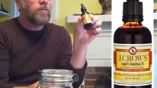 DYI  Lugol's Solution Iodine - Make Your Own 5%  HOW TO MAKE AT HOME