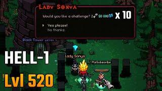 So, i run 10times on Black Tower - Challenge Dungeon on Hell 1 and the result is... [HERO SIEGE S15]