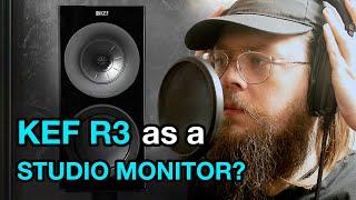 KEF R3 REVIEW - Passive Hi-fi Speakers as Studio Monitors? (Audiophile vs Pro Audio)