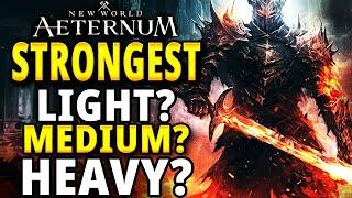 BEST ARMOR Classes For each playstyle! MUST KNOW Light, Medium, Heavy. New World Aeternum