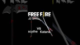 SCYTHE vs KATANA || Trying on Enemy #youtubeshort #shorts