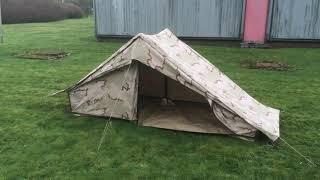 GoArmy Dutch Army 2 man Desert DPM Tent