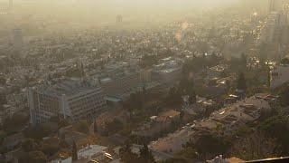 Air-raid sirens ring out in Haifa as Israeli military reports two interceptions from Lebanon