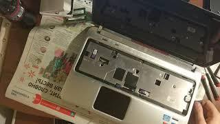 Разборка, cборка и чистка ноутбука HP Pavilion dv6. Замена термопасты и диска на SSD.