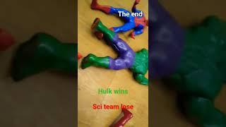 hulk vs sci team