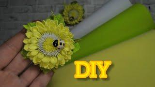 ️Такие солнечные, весенние!цветочки из фоамирана️Handmade Dasha