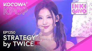 TWICE - Strategy | SBS Inkigayo EP1250 | KOCOWA+