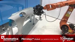 Metrologic Group GmbH booth at Automatica 2018 Munich Germany