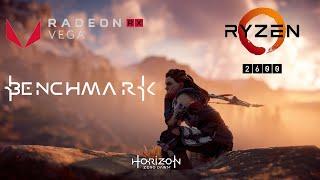 Horizon Zero Dawn | Benchmark | AMD RX Vega 56 | Ryzen 5 2600 | PC