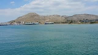 Ferry from Perama port to Salamina island