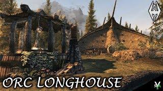 ORC LONGHOUSE: Orc Player Home!!- Xbox Modded Skyrim Mod Showcase