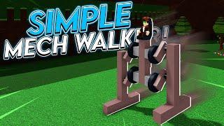 Simple Mech Walker Tutorial Roblox Build A Boat For Treasure!