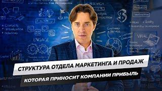 Структура отдела маркетинга и продаж, которая приносит компании прибыль / Евгений Фролов