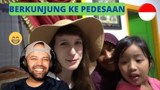 Visiting INDONESIAN houses in the village - Globe in the Hat #33 MR Halal Reaction