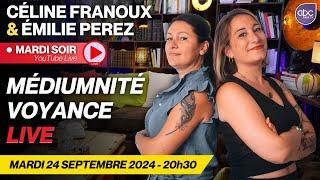 REPLAY LIVE 15 - MESSAGES depuis l'AU-DELÀ pour GUIDER votre VIE avec Céline FRANOUX & Émilie PEREZ