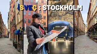 Stockholm, İsveç Vlog  |ARA SOKAKLARINA VE FİYATLARA!BAYILACAKSINIZ!!