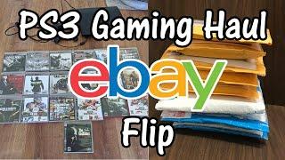 PS3 Gaming Haul and eBay Flip